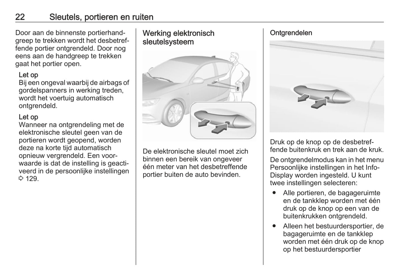 2017 Opel Insignia Owner's Manual | Dutch