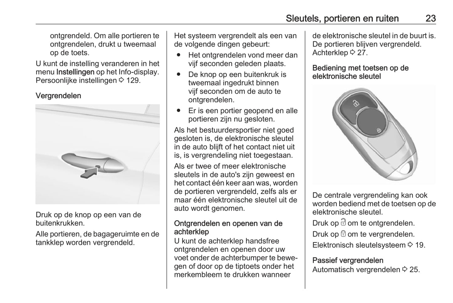 2017 Opel Insignia Owner's Manual | Dutch