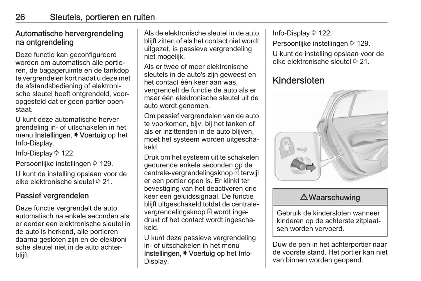 2017 Opel Insignia Owner's Manual | Dutch