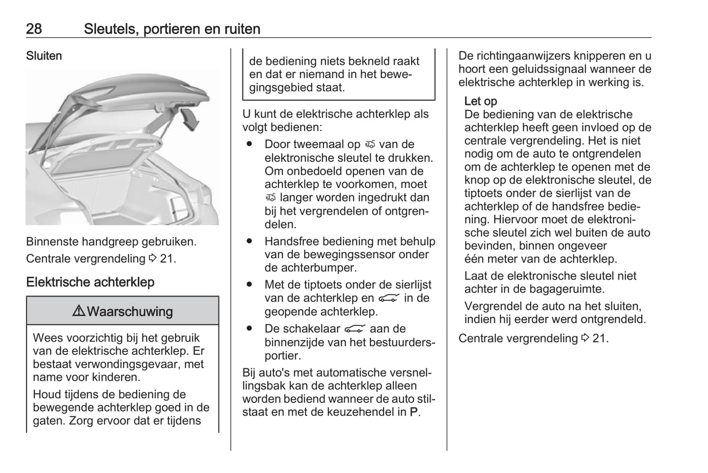 2017 Opel Insignia Owner's Manual | Dutch