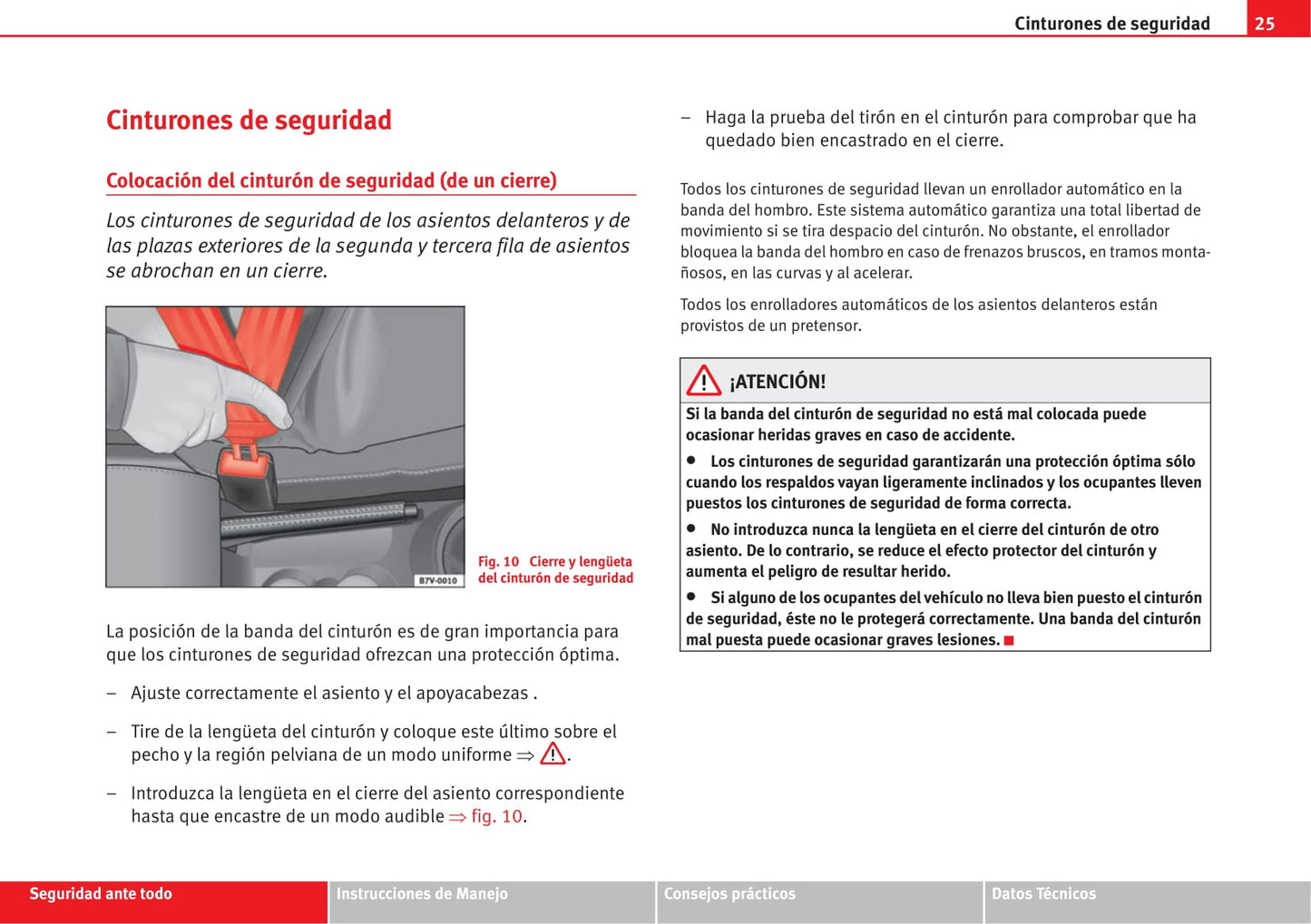 2000-2010 Seat Alhambra Bedienungsanleitung | Spanisch