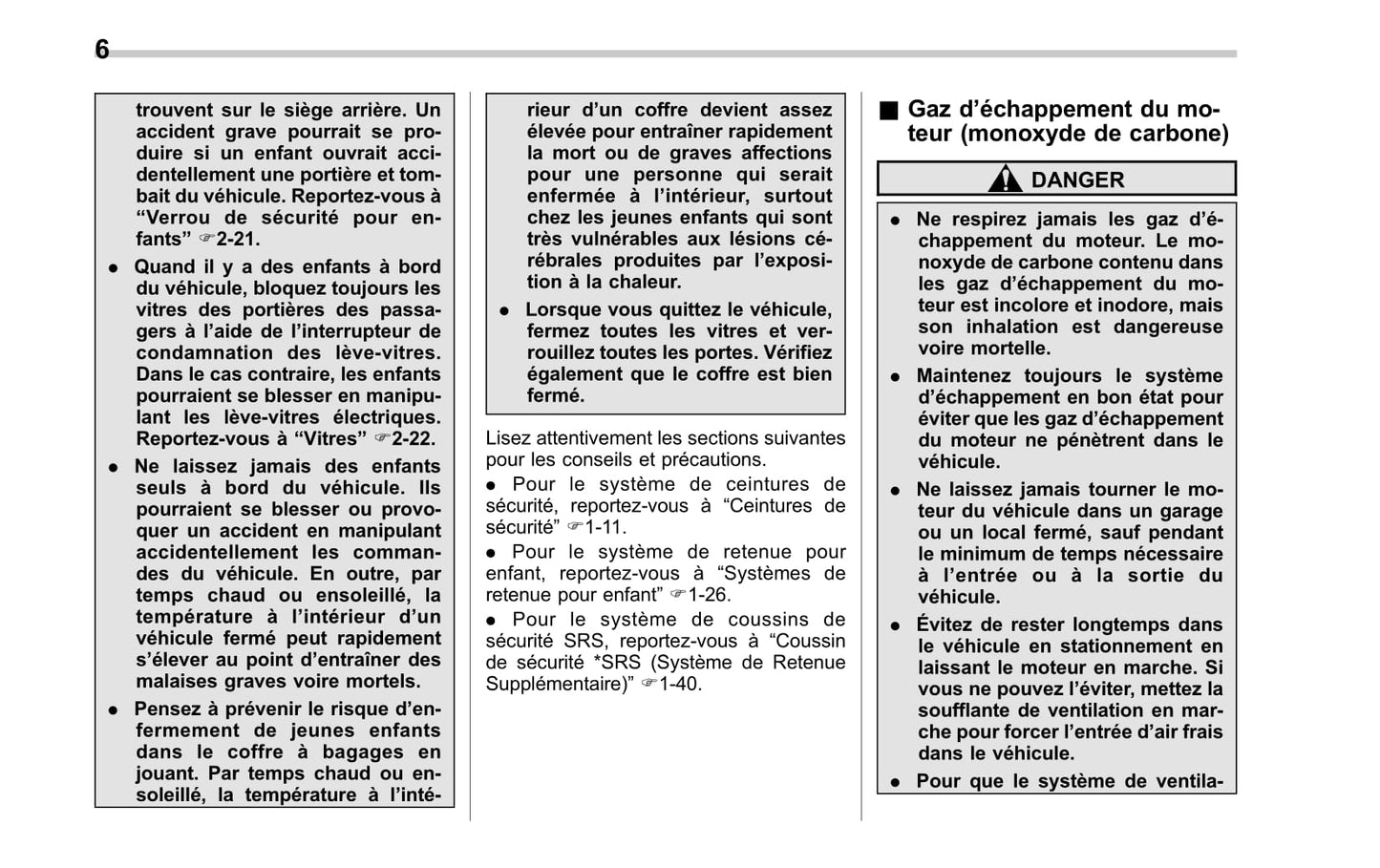 2007-2014 Subaru Impreza Bedienungsanleitung | Französisch