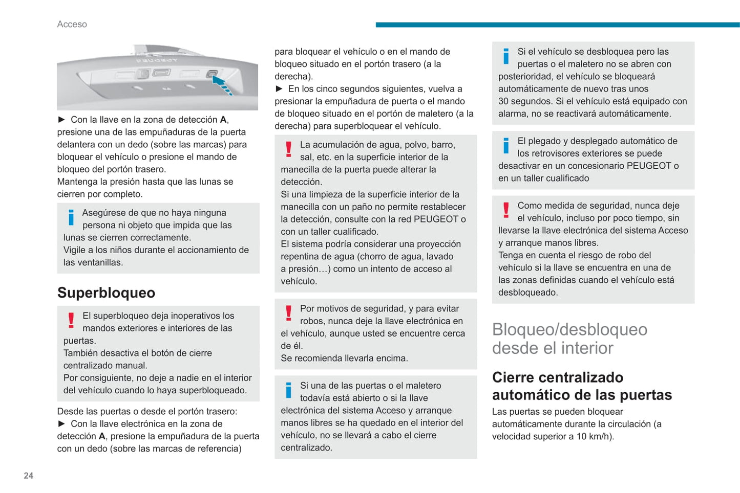 2020-2021 Peugeot 308 Owner's Manual | Spanish