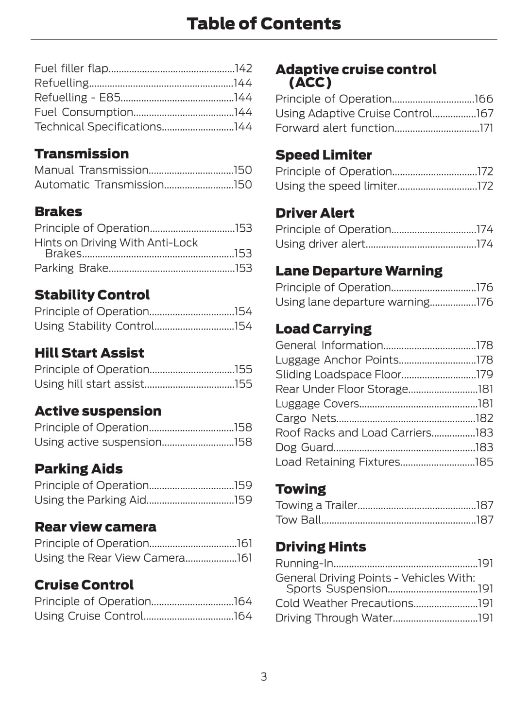 2011-2012 Ford Mondeo Owner's Manual | English