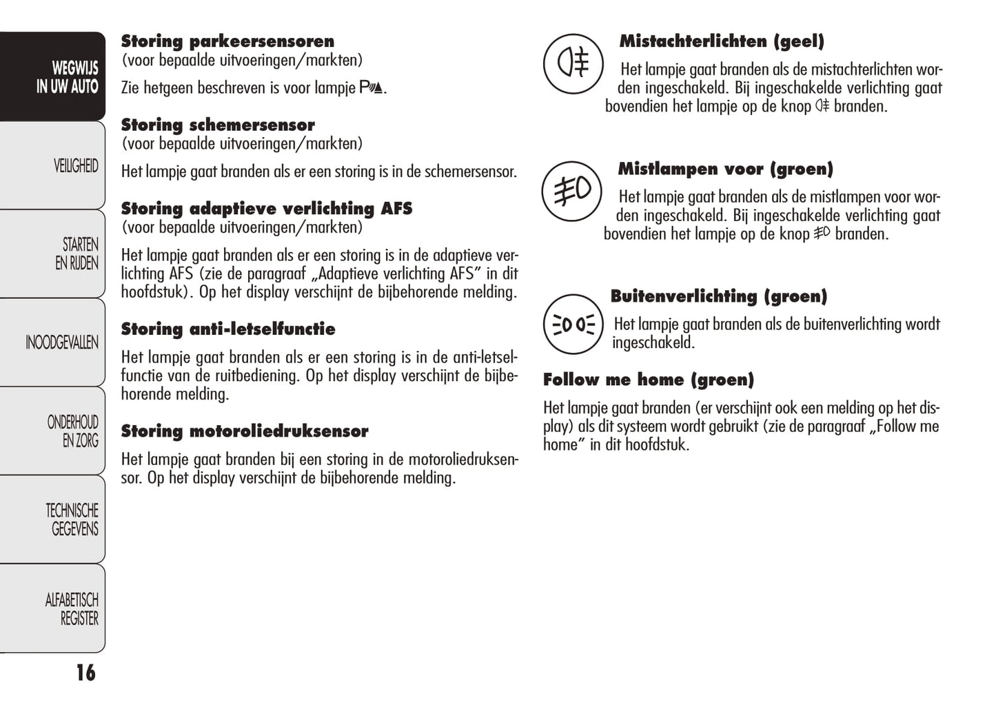 2010-2014 Alfa Romeo Giulietta Bedienungsanleitung | Niederländisch