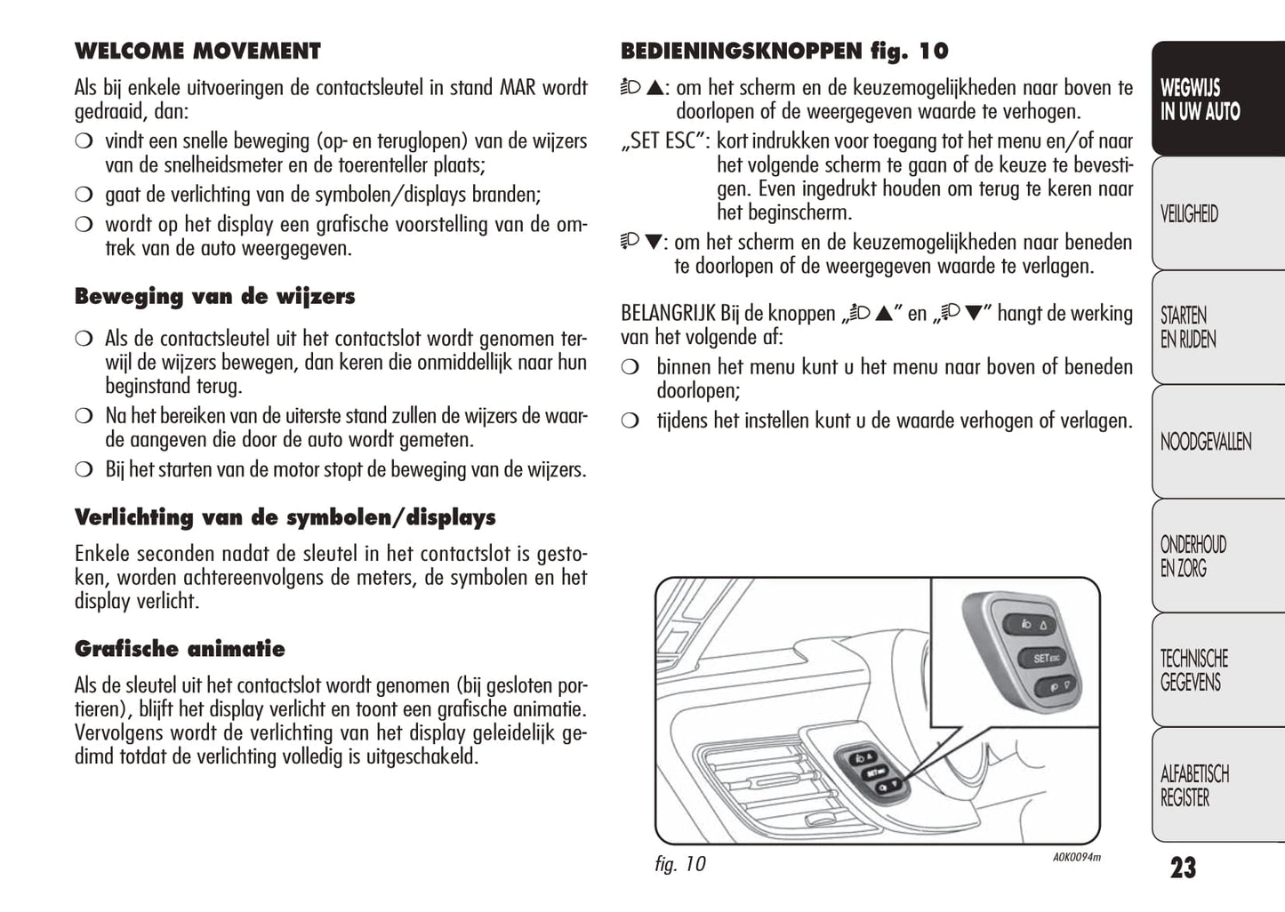 2010-2014 Alfa Romeo Giulietta Bedienungsanleitung | Niederländisch