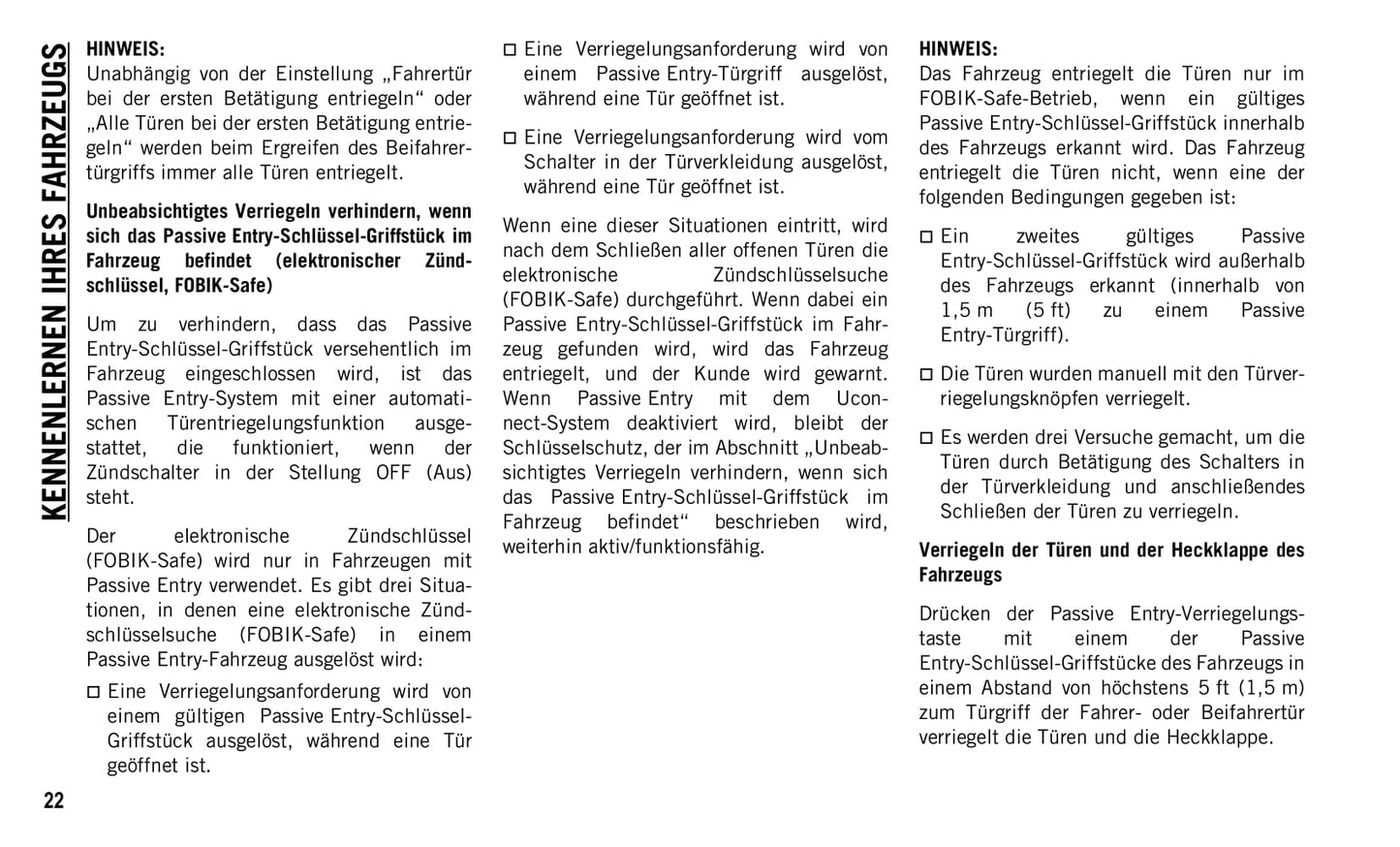 2019-2020 Jeep Wangler Bedienungsanleitung | Deutsch