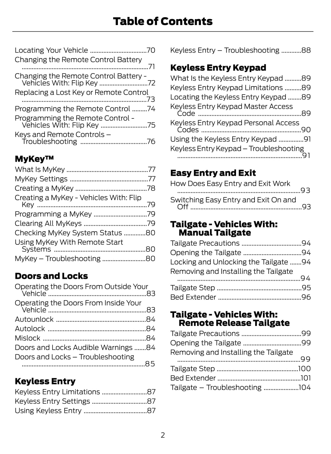 2022 Ford Super Duty Owner's Manual | English