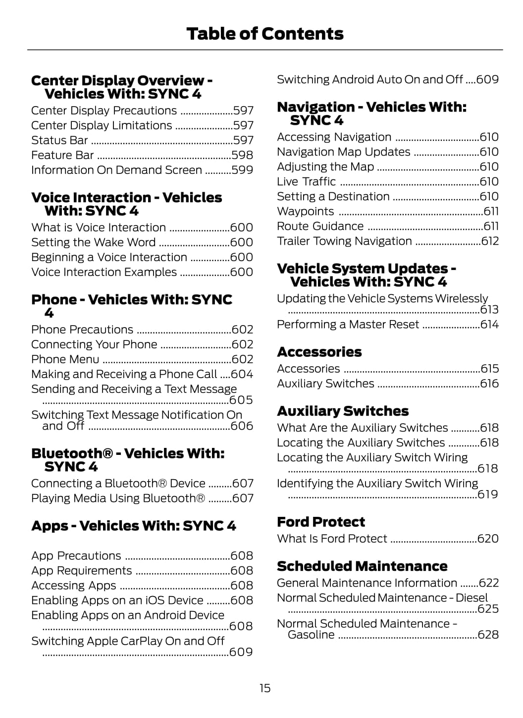 2022 Ford Super Duty Owner's Manual | English