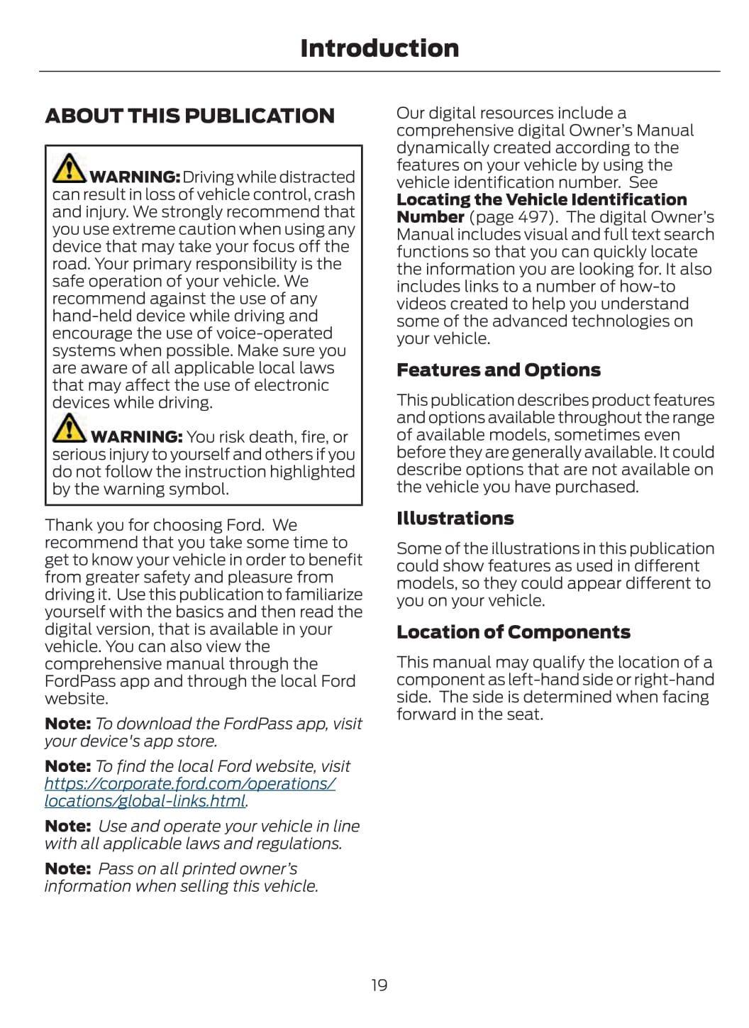 2022 Ford Super Duty Owner's Manual | English