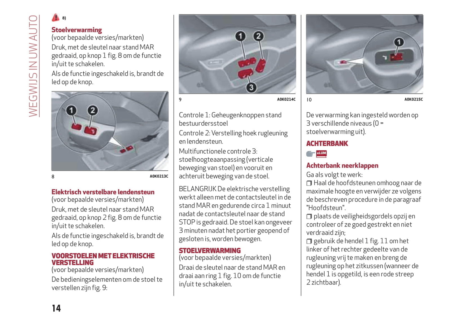 2016-2023 Alfa Romeo Giulietta Bedienungsanleitung | Niederländisch