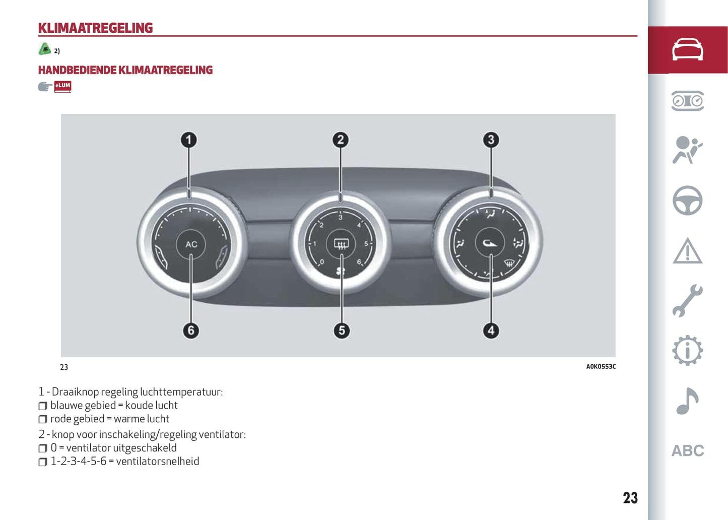 2016-2023 Alfa Romeo Giulietta Bedienungsanleitung | Niederländisch