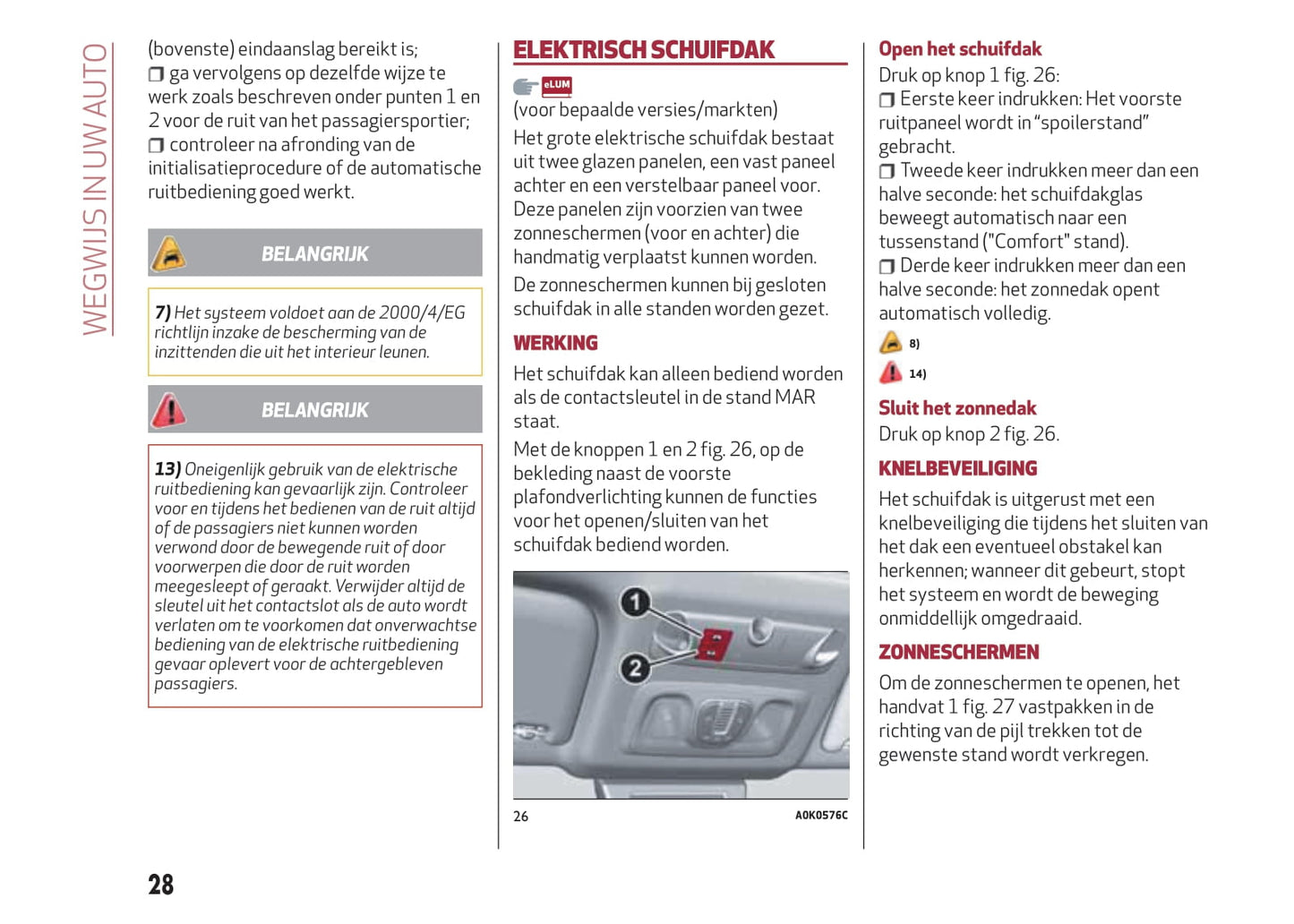 2016-2023 Alfa Romeo Giulietta Bedienungsanleitung | Niederländisch