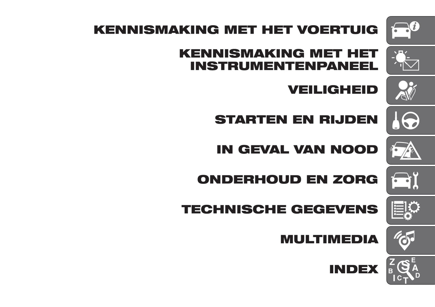 2018-2019 Fiat 124 Spider Bedienungsanleitung | Niederländisch