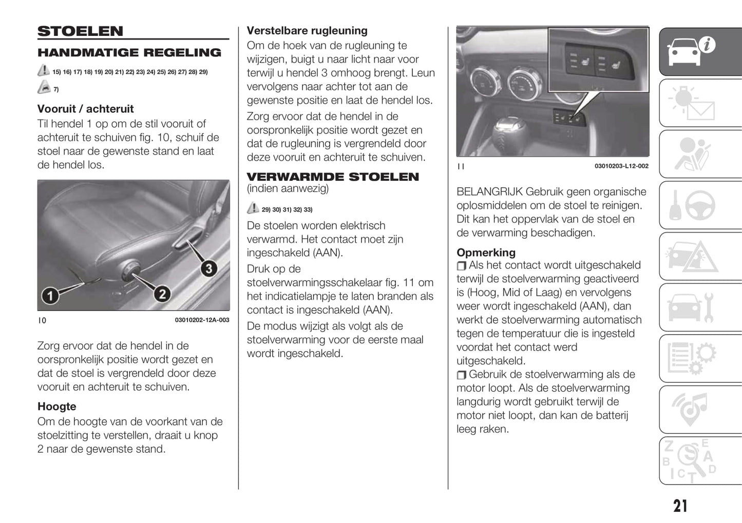 2018-2019 Fiat 124 Spider Bedienungsanleitung | Niederländisch