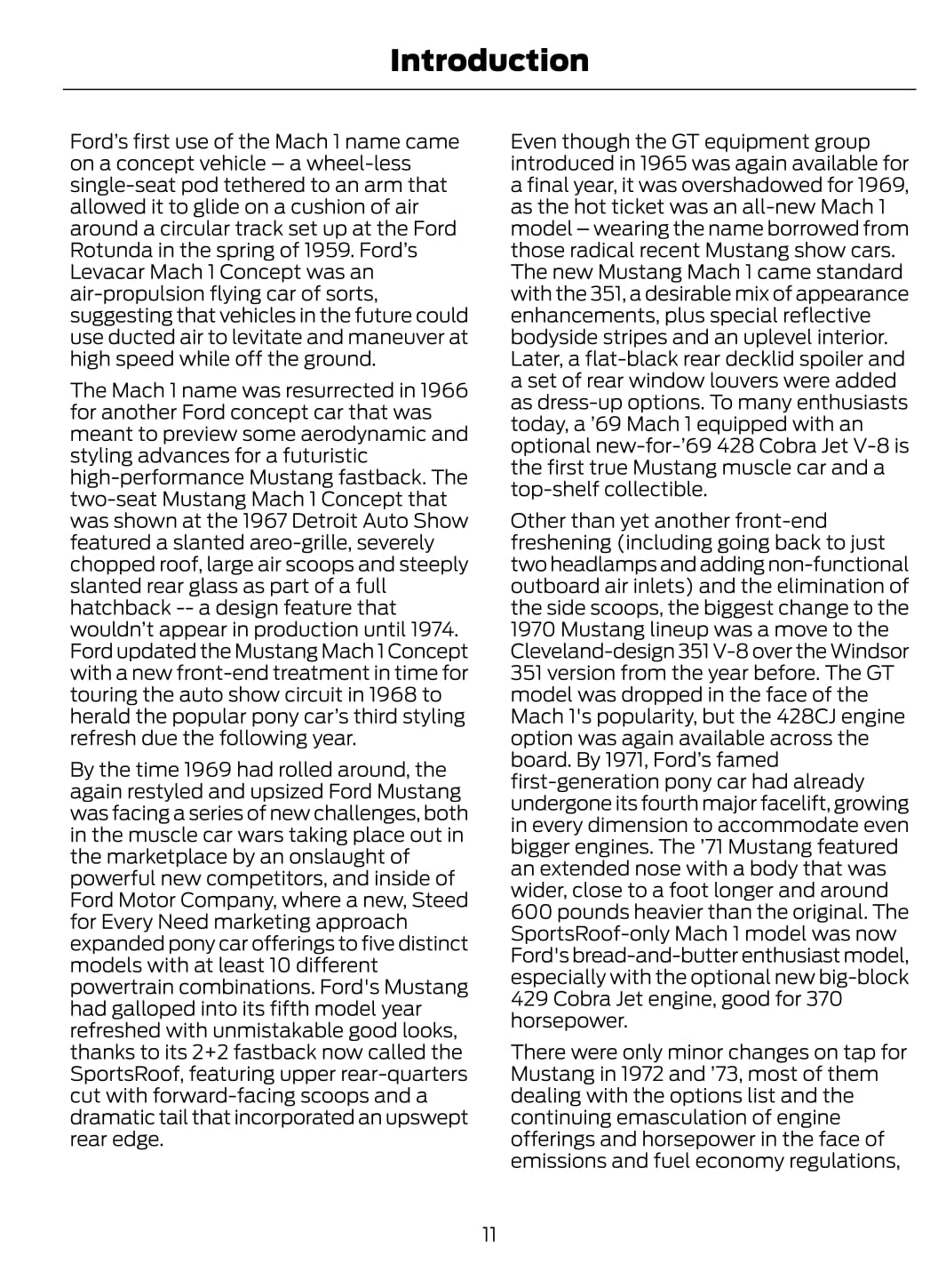 2021 Ford Mustang Bedienungsanleitung | Englisch