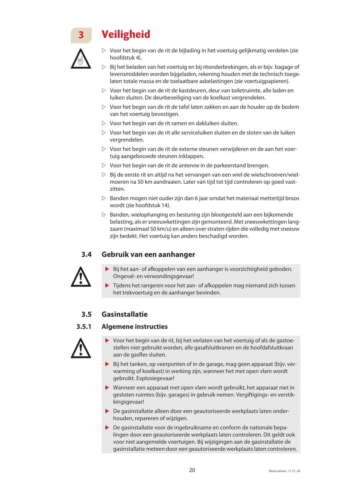2013 Dethleffs Advantage Bedienungsanleitung | Niederländisch