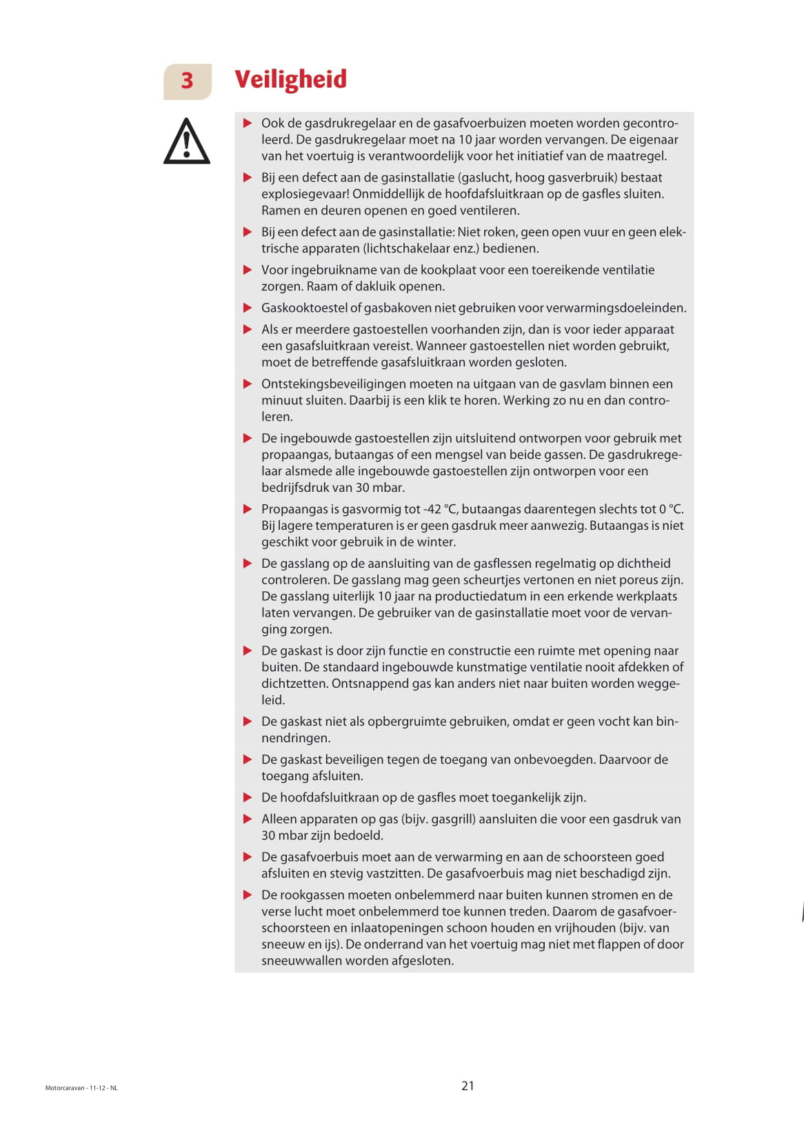 2013 Dethleffs Advantage Bedienungsanleitung | Niederländisch