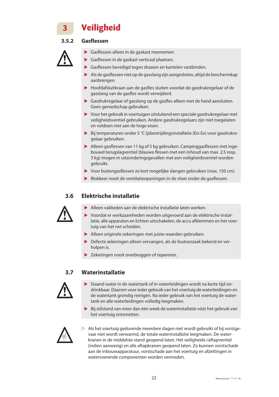 2013 Dethleffs Advantage Bedienungsanleitung | Niederländisch