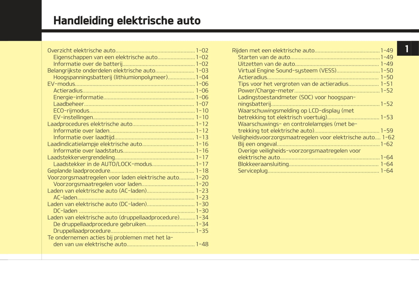 2021-2022 Kia e-Niro Bedienungsanleitung | Niederländisch