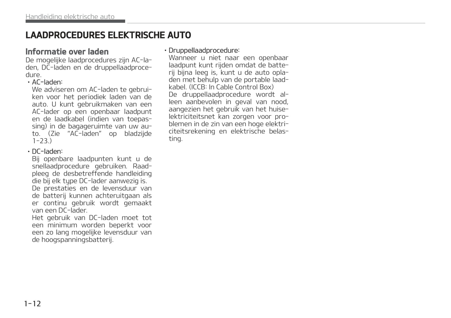 2021-2022 Kia e-Niro Bedienungsanleitung | Niederländisch