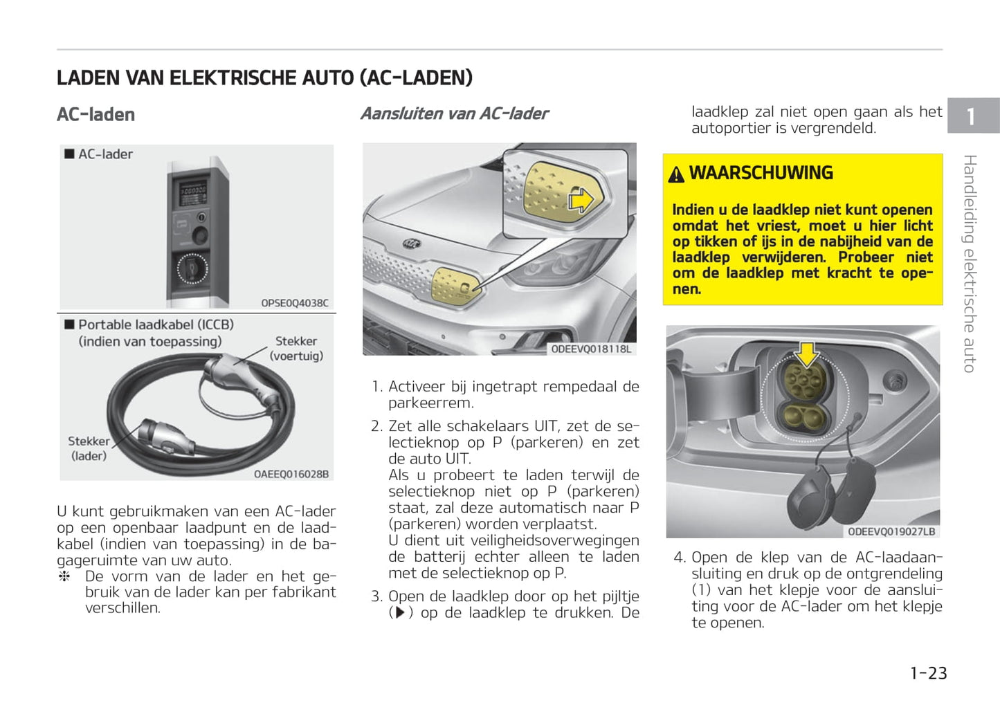 2021-2022 Kia e-Niro Bedienungsanleitung | Niederländisch