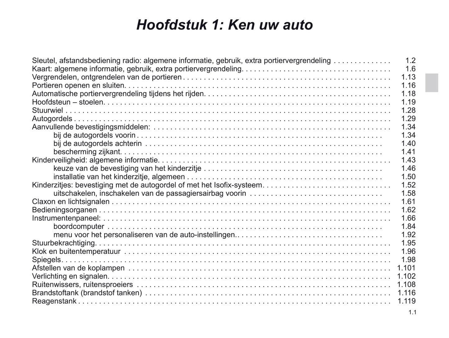 2020-2021 Renault Mégane Bedienungsanleitung | Niederländisch