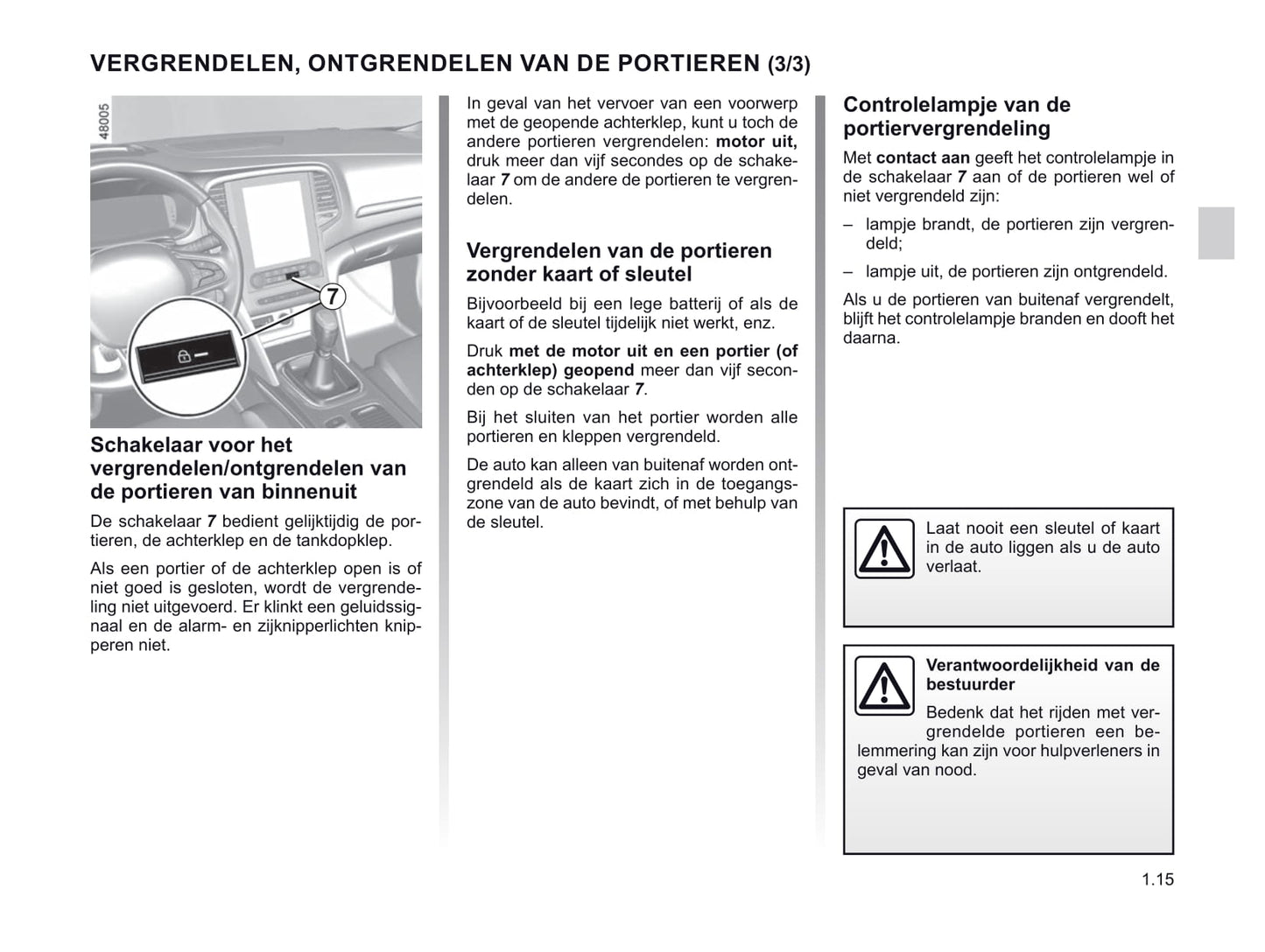 2020-2021 Renault Mégane Bedienungsanleitung | Niederländisch