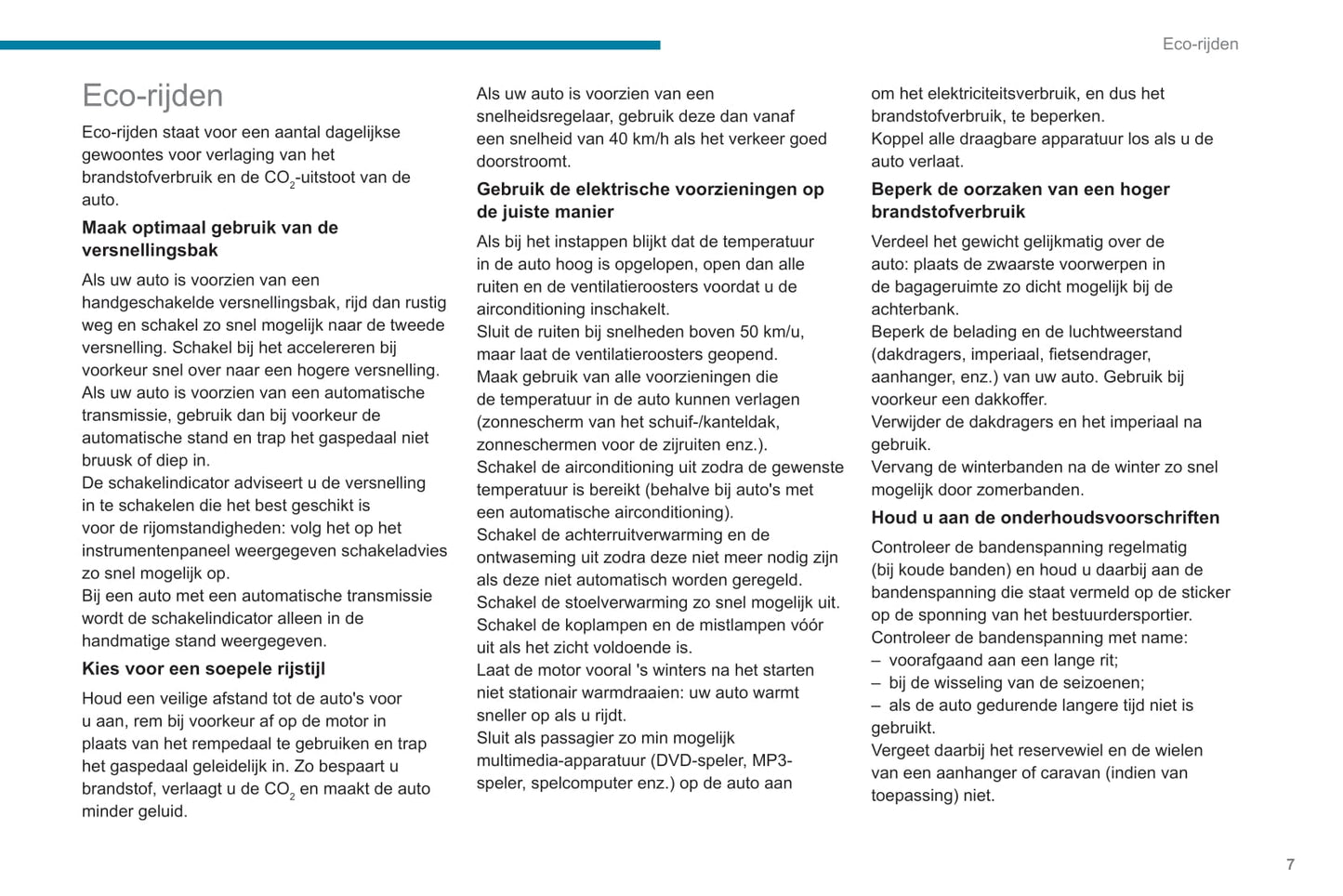 2019-2022 Peugeot Rifter Bedienungsanleitung | Niederländisch