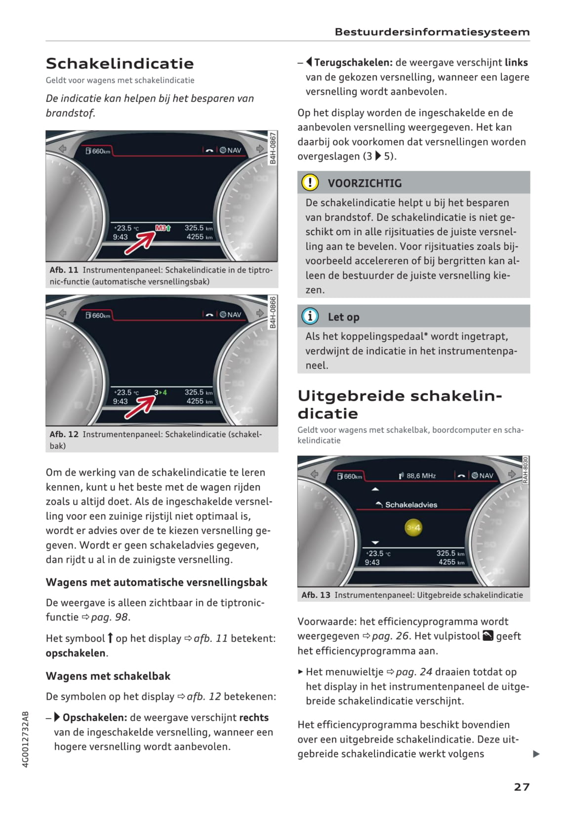2014-2018 Audi A6 Bedienungsanleitung | Niederländisch