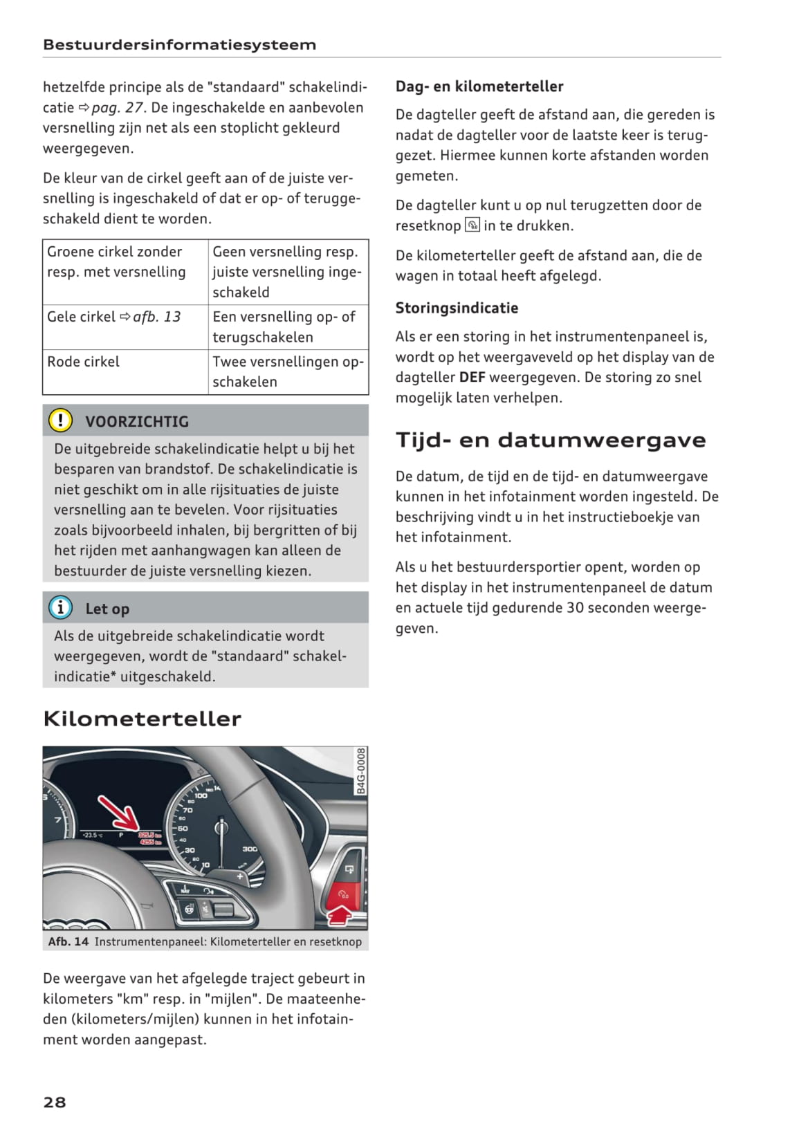 2014-2018 Audi A6 Bedienungsanleitung | Niederländisch