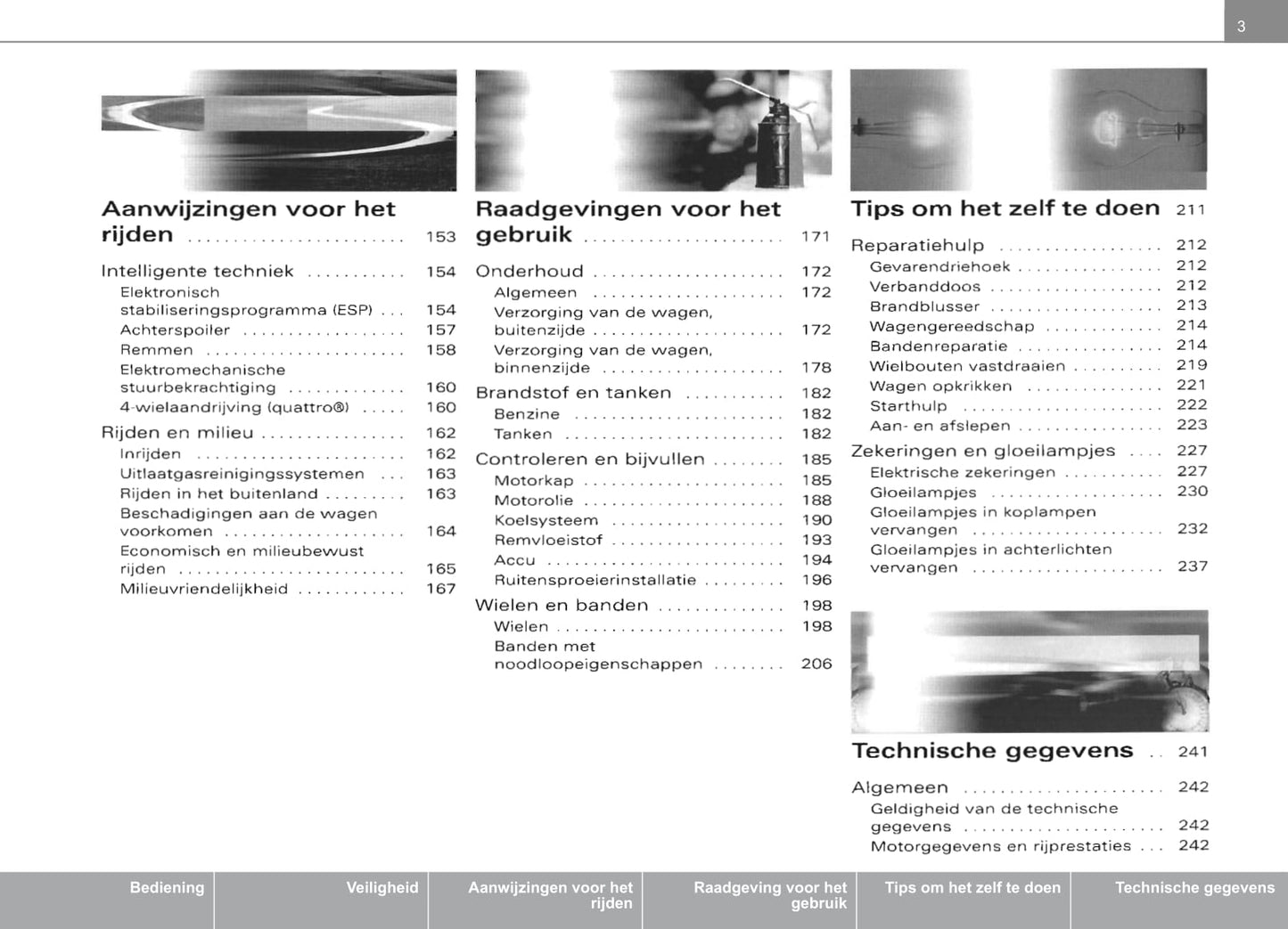 2006-2014 Audi TT Coupé Owner's Manual | Dutch
