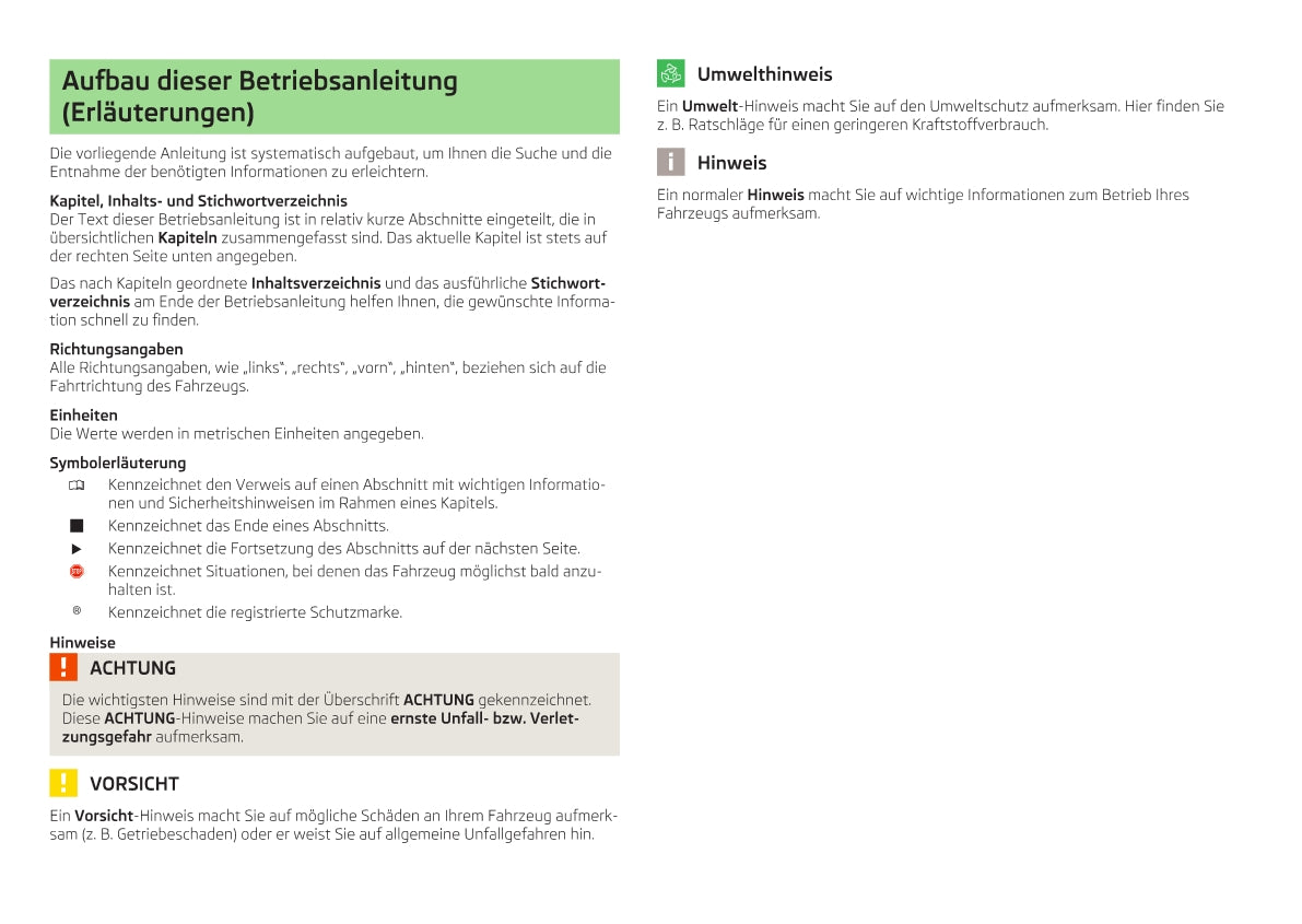 2009-2013 Skoda Yeti Bedienungsanleitung | Deutsch