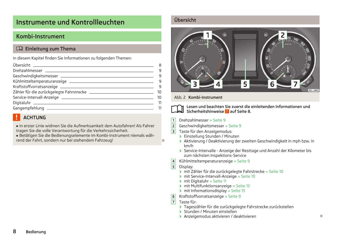 2009-2013 Skoda Yeti Bedienungsanleitung | Deutsch
