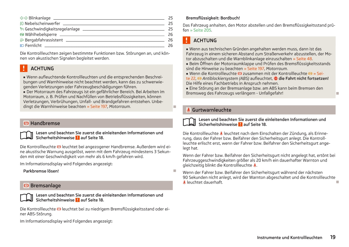 2009-2013 Skoda Yeti Bedienungsanleitung | Deutsch