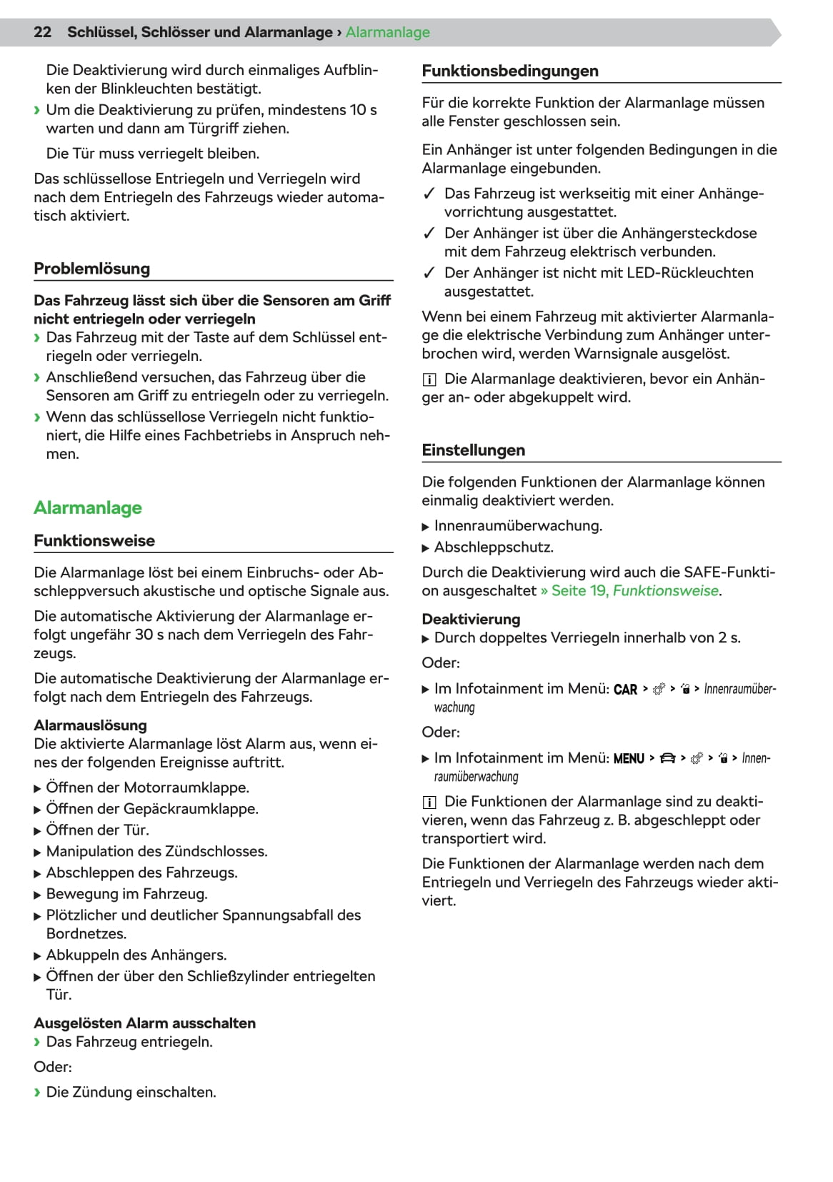 2019-2020 Skoda Kamiq Owner's Manual | German