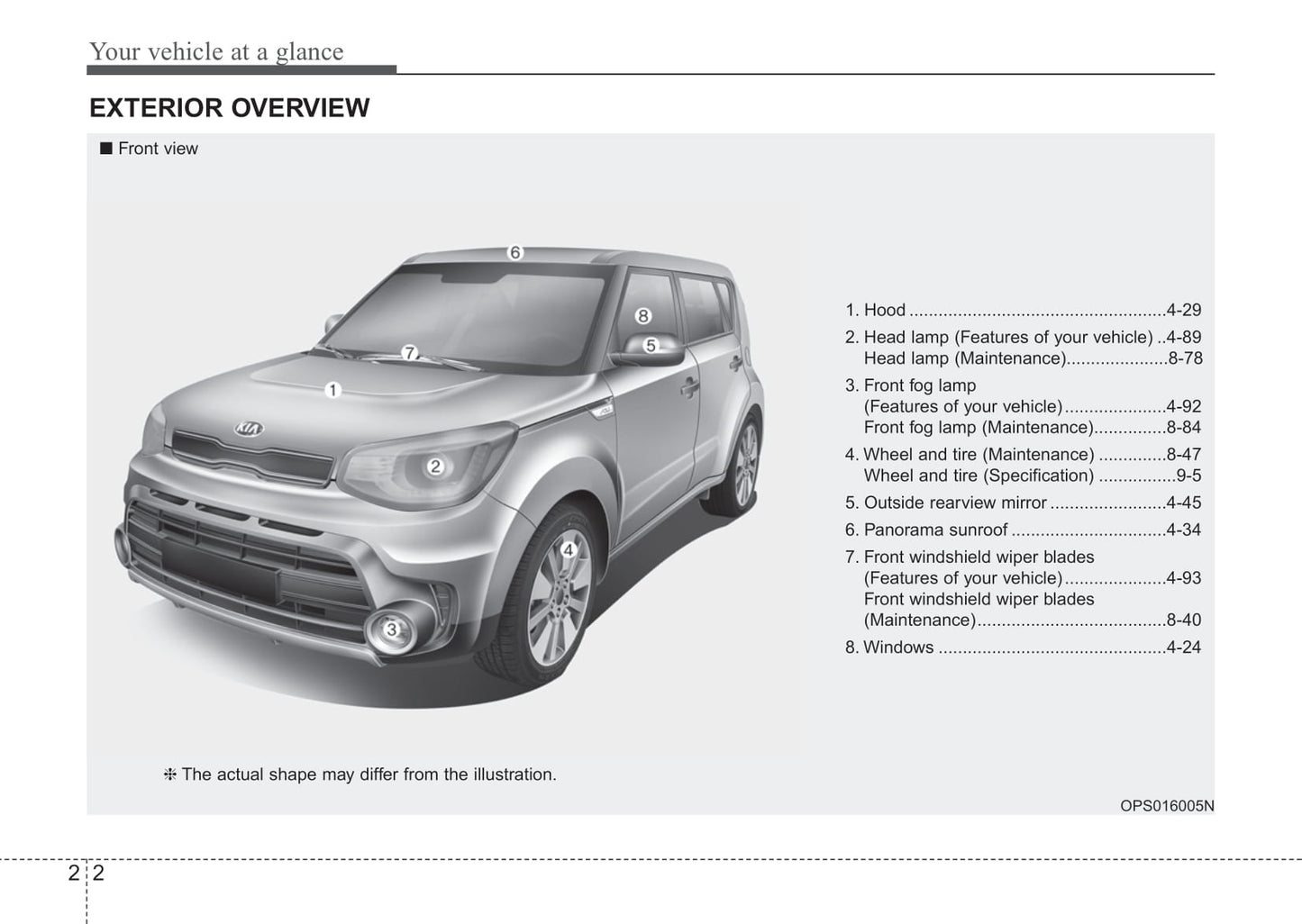 2019 Kia Soul Bedienungsanleitung | Englisch