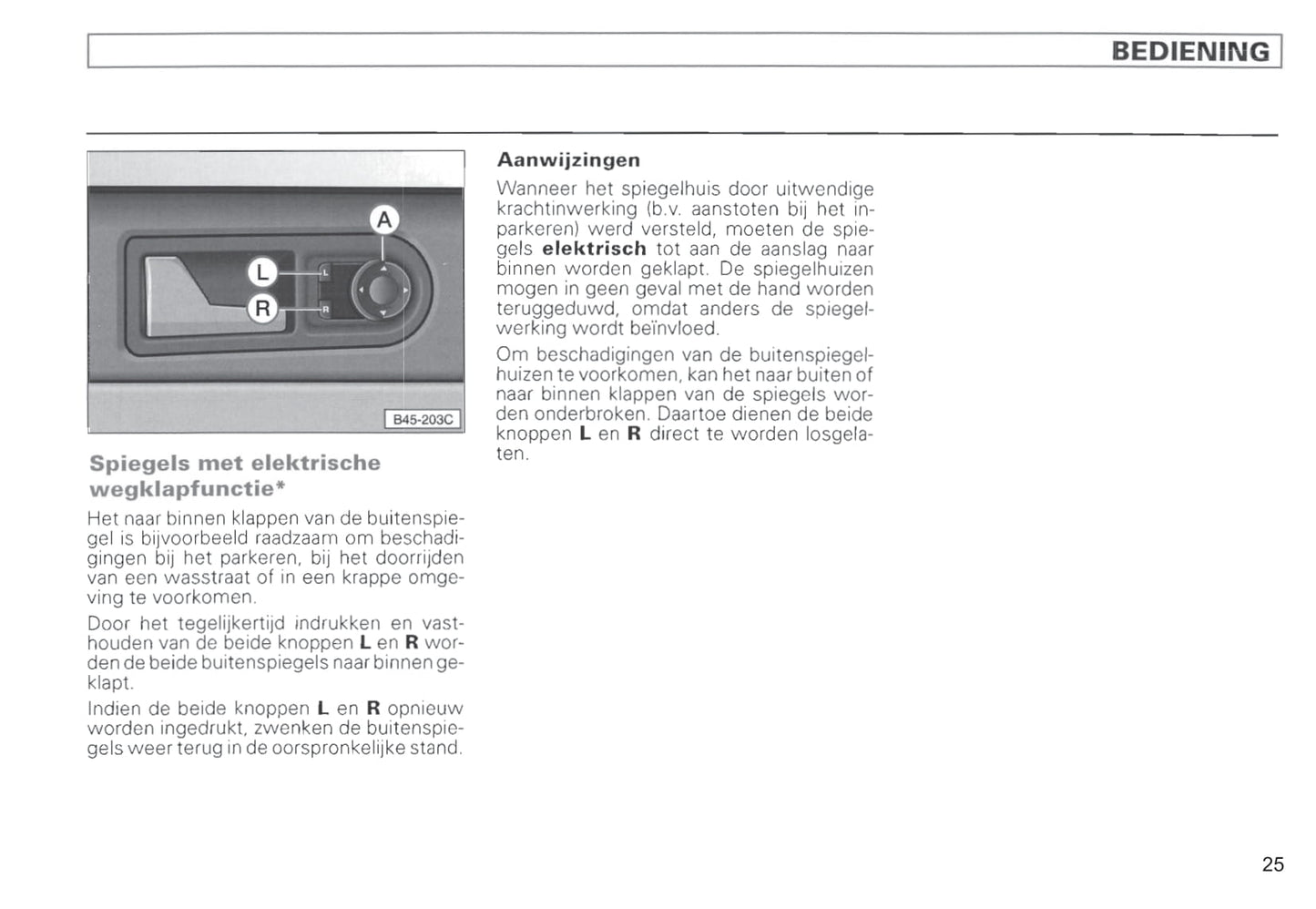 1996-2000 Volkswagen Passat Owner's Manual | Dutch