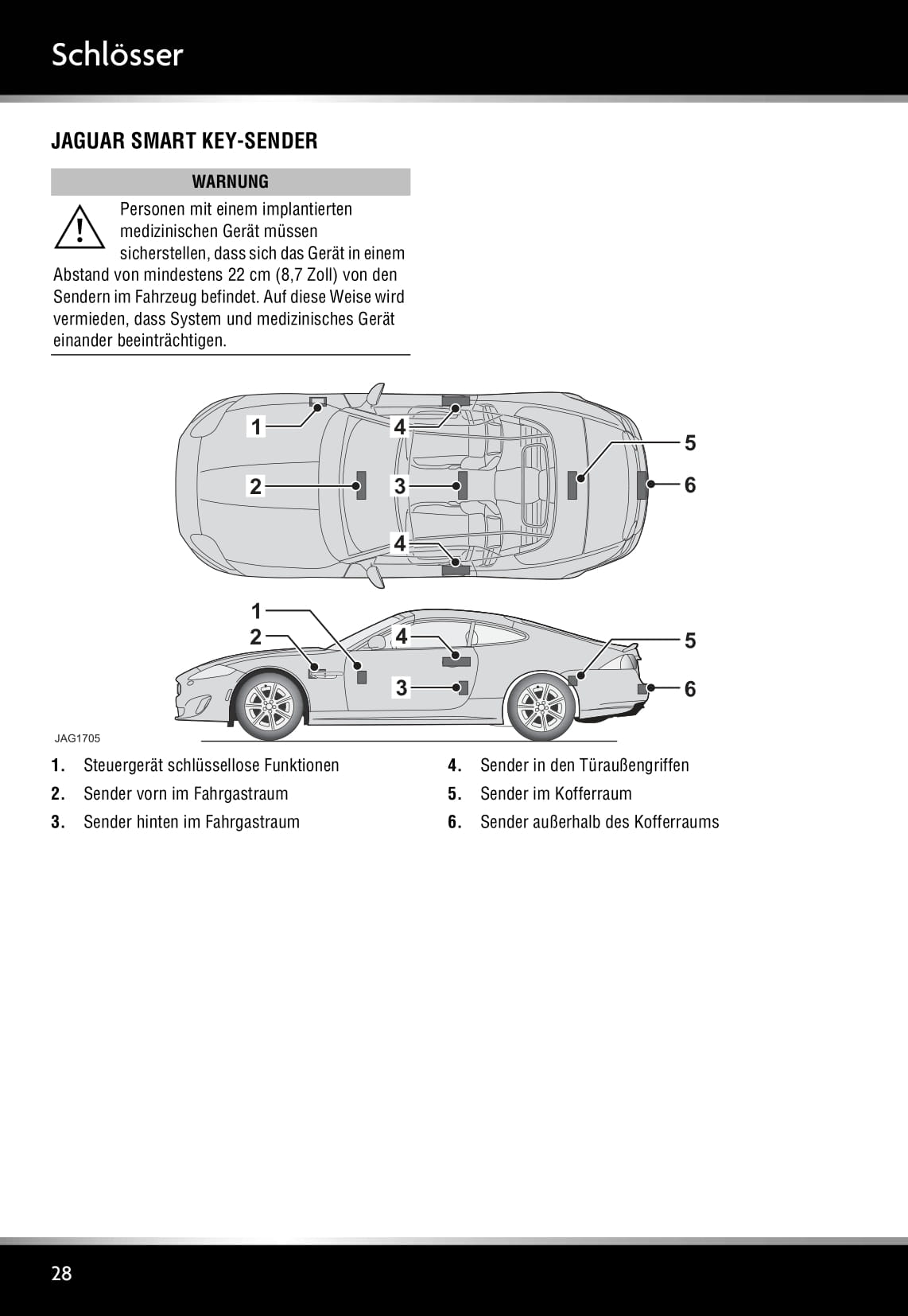 2011-2015 Jaguar XK Bedienungsanleitung | Deutsch