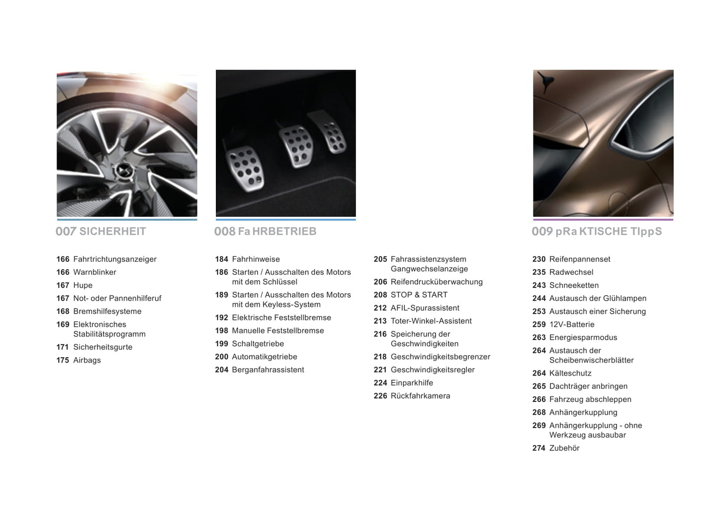2015-2016 DS Automobiles DS 4 Bedienungsanleitung | Deutsch