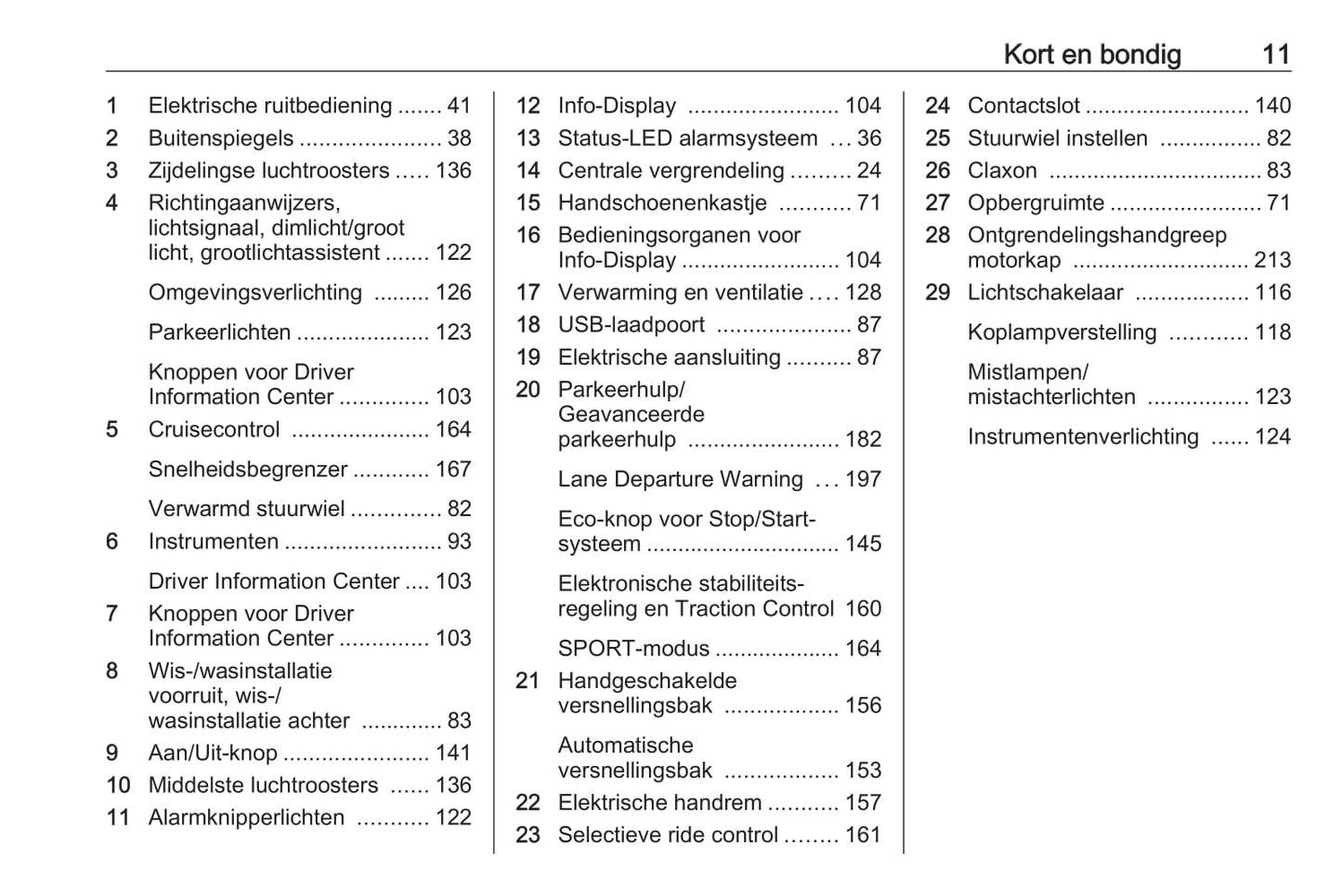2017-2018 Opel Grandland X Owner's Manual | Dutch
