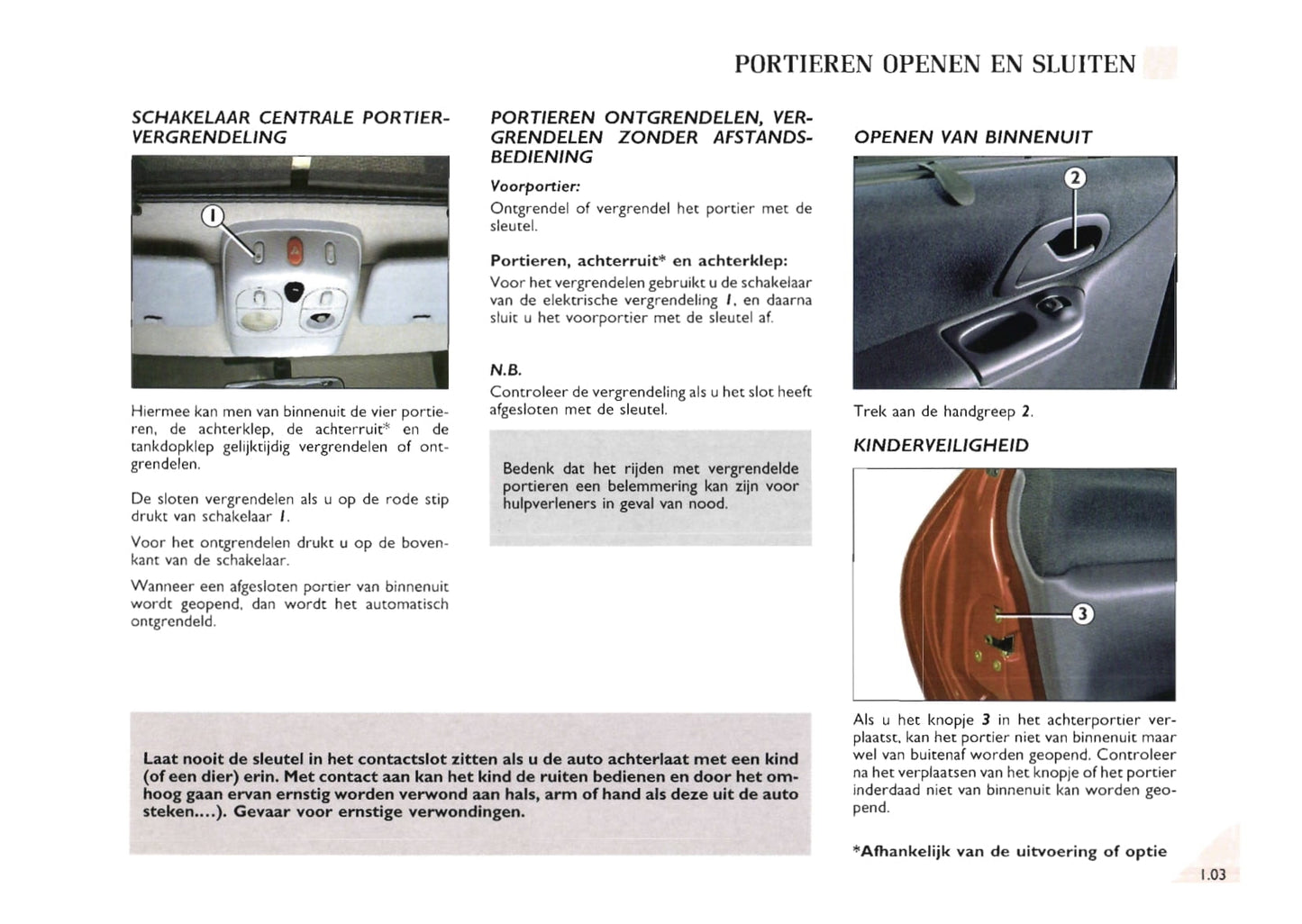 2000-2002 Renault Espace Bedienungsanleitung | Niederländisch