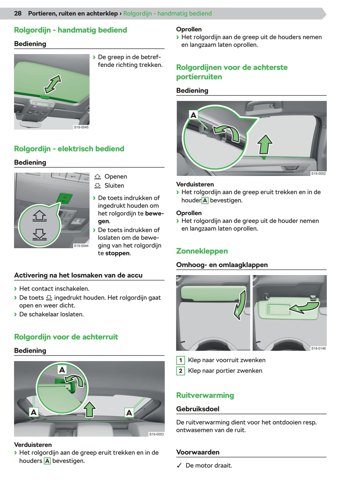 2019-2023 Skoda Superb Bedienungsanleitung | Niederländisch
