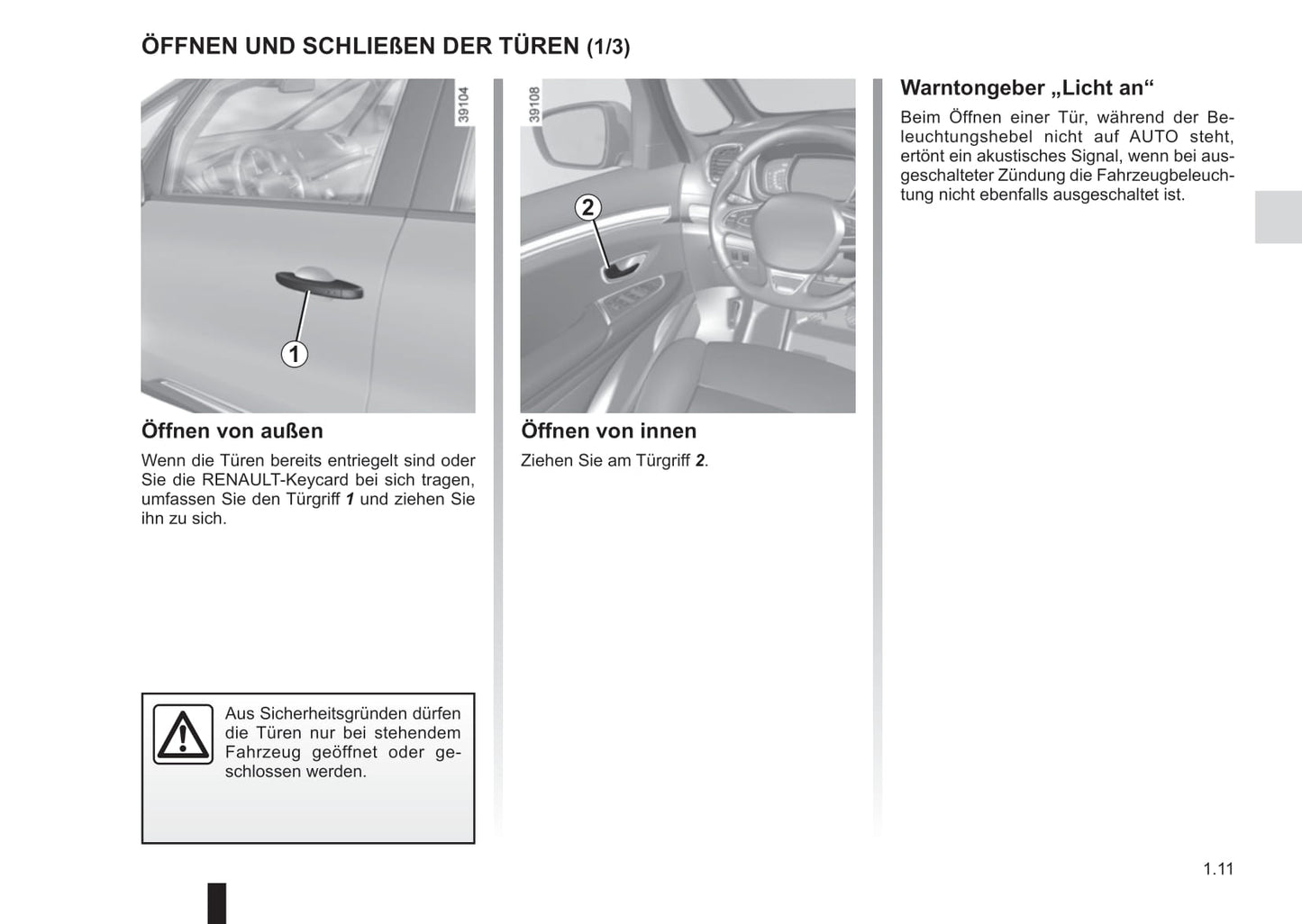 2016-2017 Renault Espace Bedienungsanleitung | Deutsch