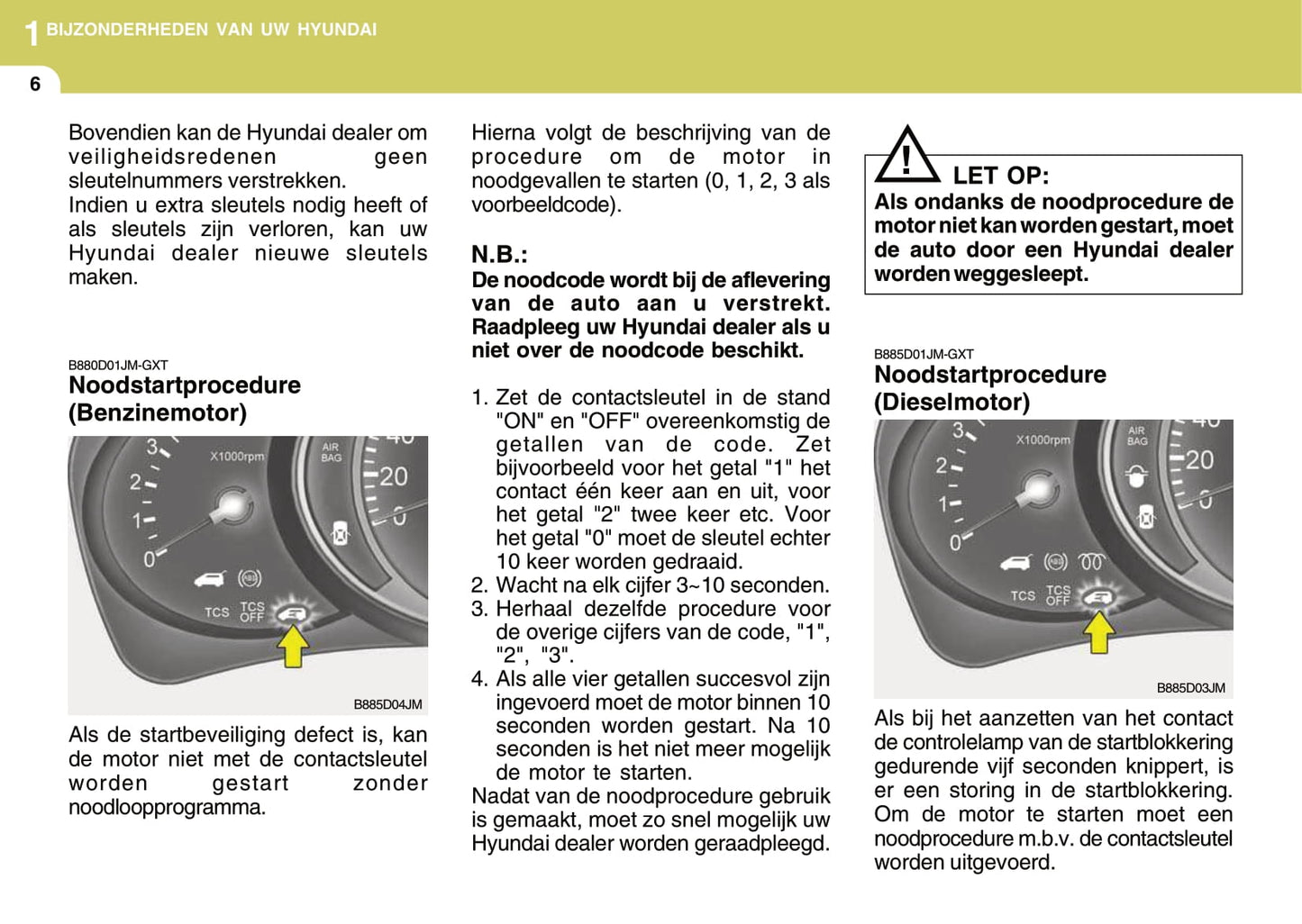 2008-2009 Hyundai Tucson Bedienungsanleitung | Niederländisch
