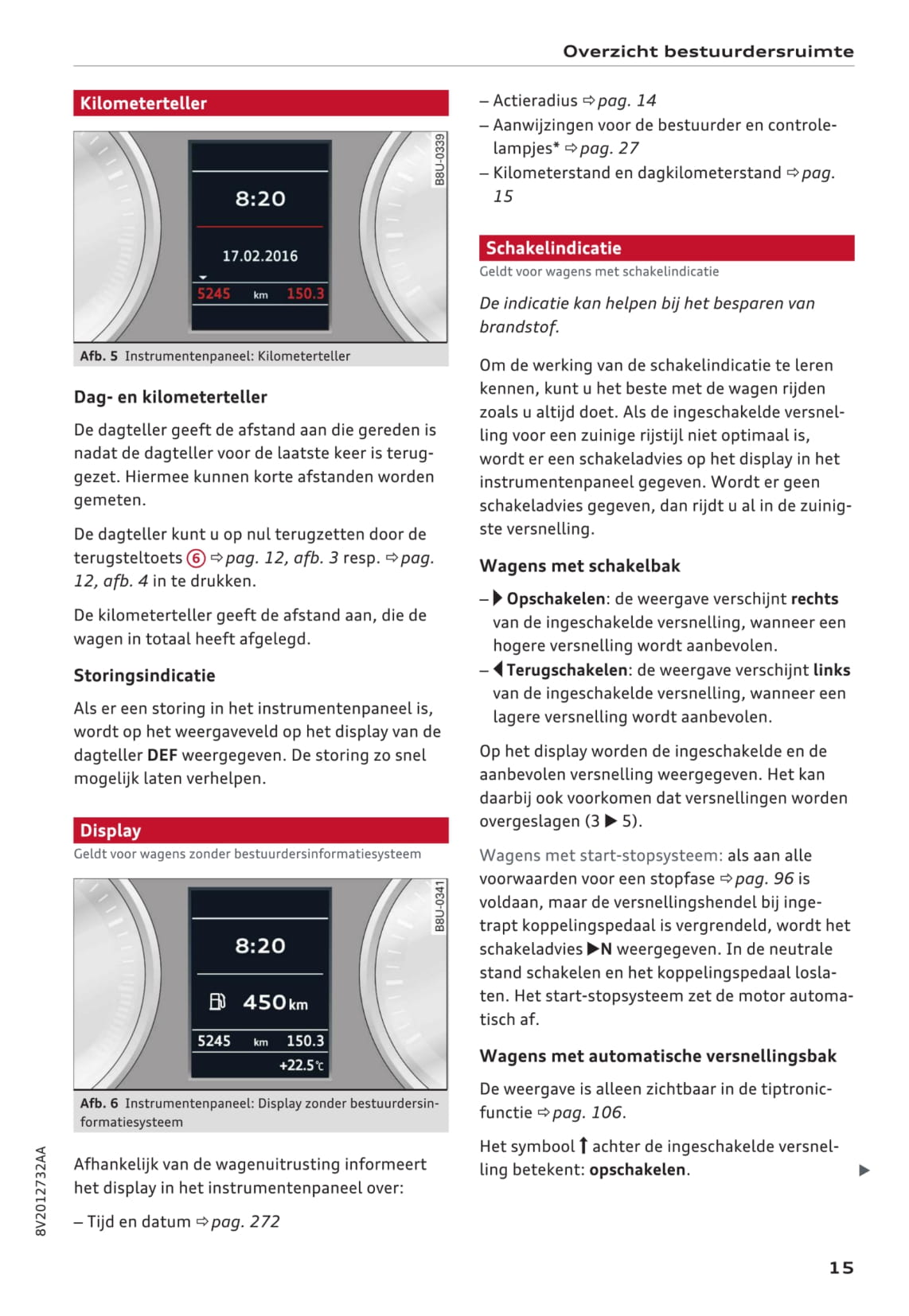 2016-2018 Audi A3 Bedienungsanleitung | Niederländisch