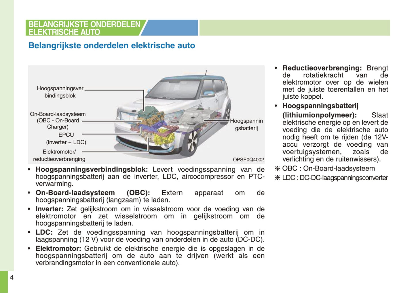 2017-2018 Kia e-Soul Bedienungsanleitung | Niederländisch