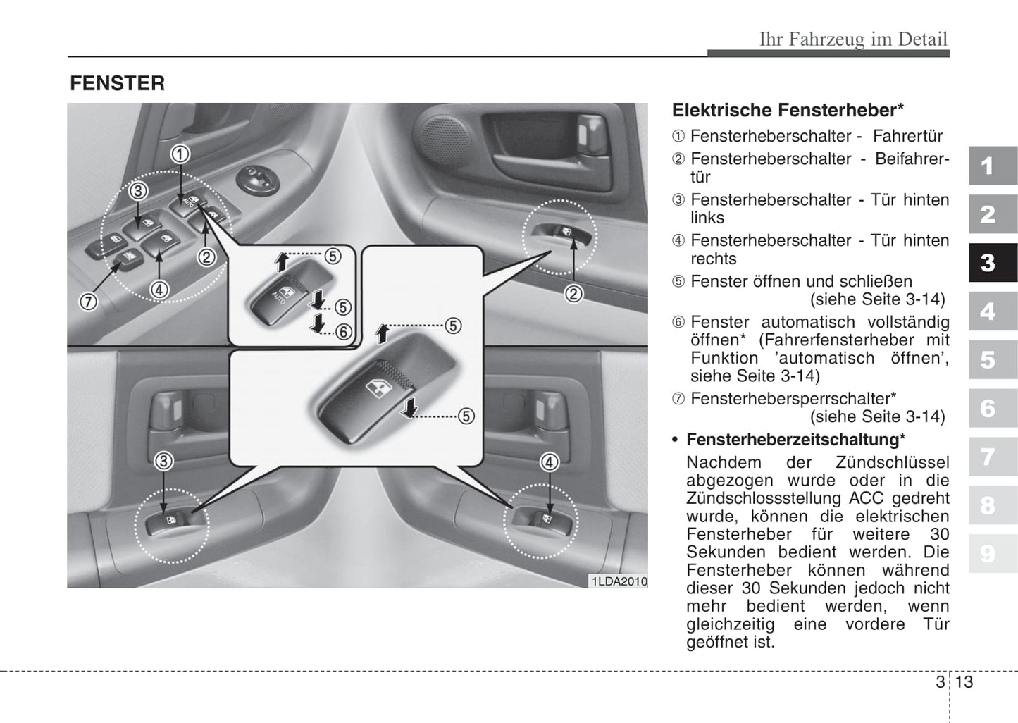 2006-2007 Kia Cerato Bedienungsanleitung | Deutsch