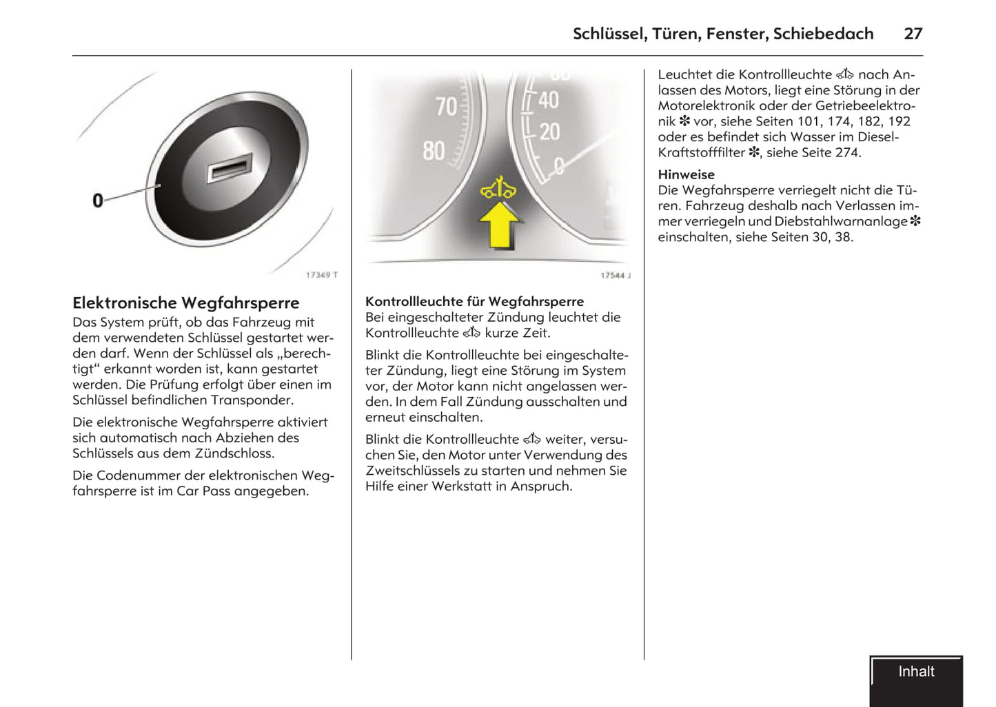 2007-2009 Opel Vectra Bedienungsanleitung | Deutsch