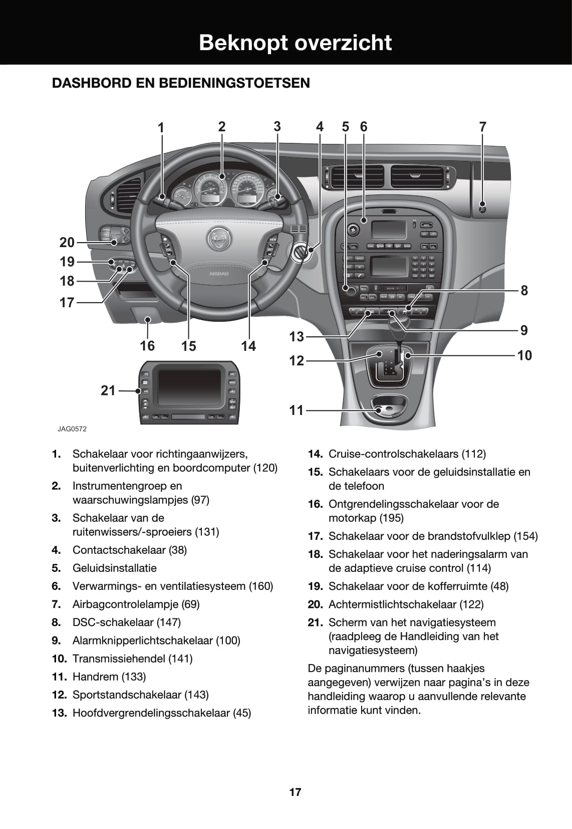 2002-2008 Jaguar S-Type Bedienungsanleitung | Niederländisch